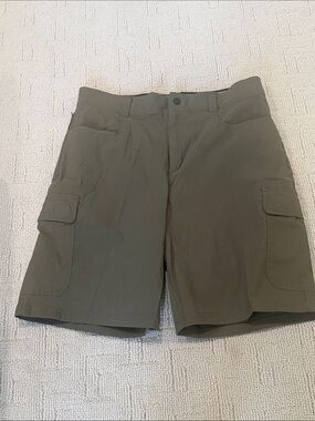 Orvis Olive Cargo Shorts